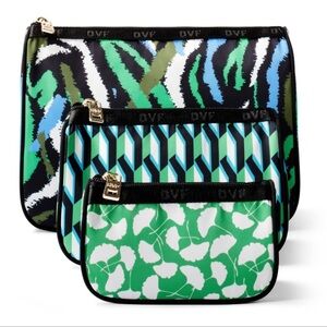 DVF x Target 3 pack travel pouch